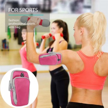 6.0 Universal Sport Armband Hand Bag Case For iPhone X 7 Cloth Gym Running Pouch Arm Band For Samsung Xiaomi Phone Holder Case