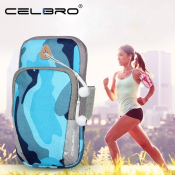 Universal Sports Armband Case Zippered Fitness Running Arm Band Bag Pouch Jogging Workout Cover for Mobile Phone Smartphone