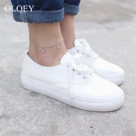 OLOEY Solid 925 Sterling Sliver Ankle for Women Foot Jewelry Inlaid Zircon Anklets Bracelets on Leg Personality Gifts YMA009
