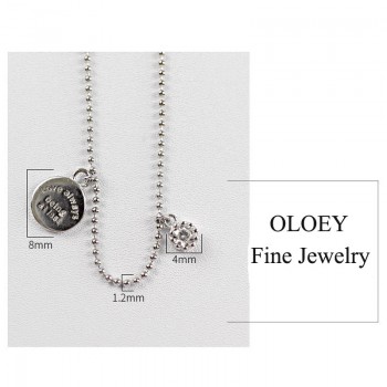 OLOEY Solid 925 Sterling Sliver Ankle for Women Foot Jewelry Inlaid Zircon Anklets Bracelets on Leg Personality Gifts YMA009