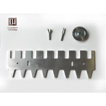 15,16 Dovetail template with 2 Pcs 1/4 Shank Dovetail Bit amp; Guide Bushing