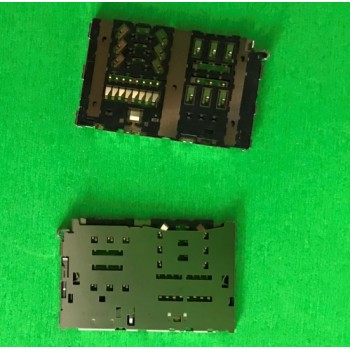 2pcs SIM Card Reader Slot tray Holder Connector module for LG G6 H870 H870DS LS993 VS988 H872 socket