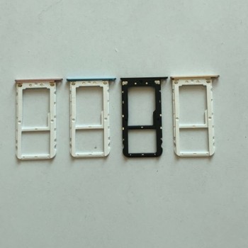 Sim Cards Adapters For Xiaomi Redmi Note 5 Note5 Xaomi SIM Card Tray Socket Slot Holder Adapters Phone Replacement Housing Parts