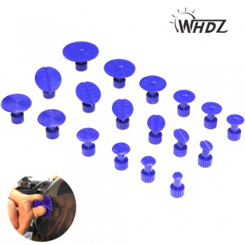 WHDZ ABS PDR Glue Tabs Auto Body Pulling Paintless Dent Repair Tools Glue Tabs  Fungus Suction Cup Suckers  (Pack of 18pcs)