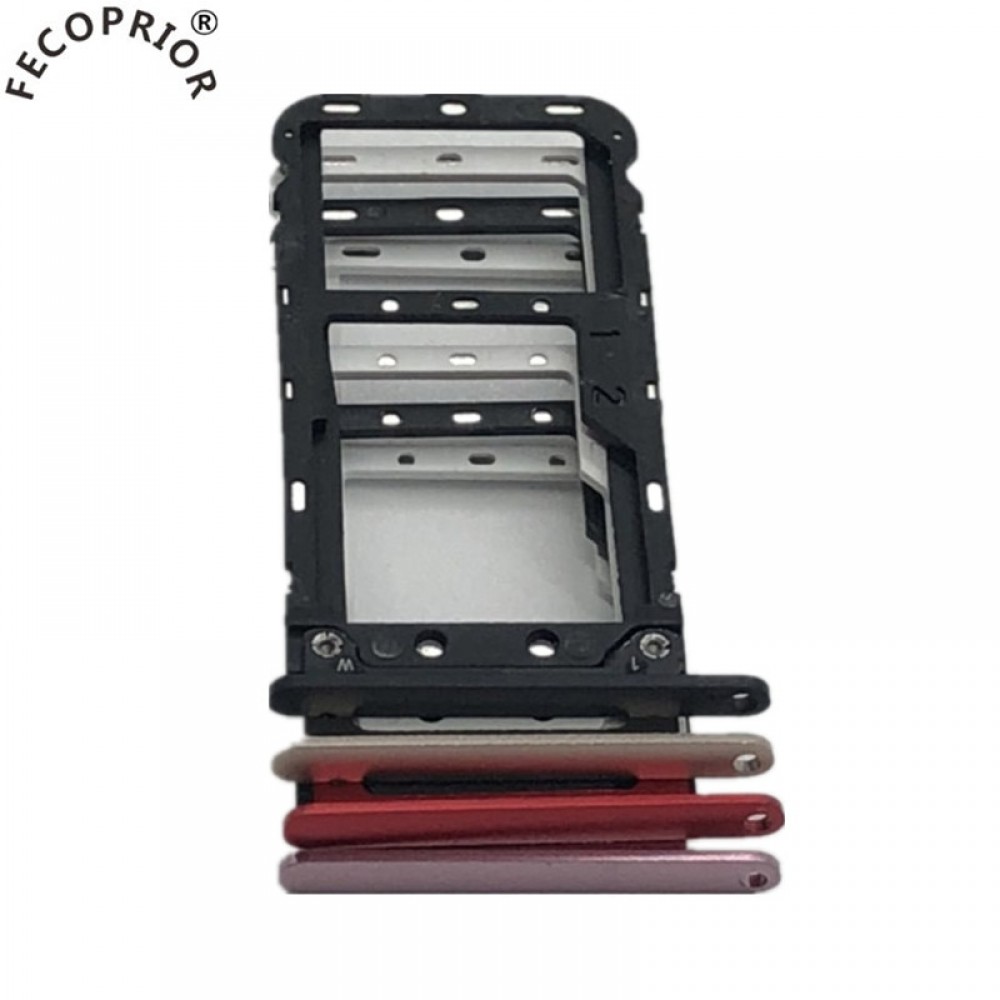 SIM Card Tray Mi5X MiA1 Socket Slot Holder Adapters For Xiaomi Mi A1 / Mi 5X Sim Cards Adapters Phone Replacement Spare Parts