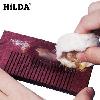 HILDA Handmade wood wax oil wood wax hot wax beeswax cream red wood small pieces preparation wood polishing cracking and luster