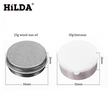 HILDA Handmade wood wax oil wood wax hot wax beeswax cream red wood small pieces preparation wood polishing cracking and luster