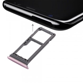 iPartsBuy New SIM Card Tray + Micro SD Tray for Galaxy S8