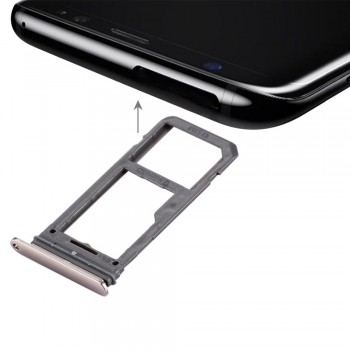 iPartsBuy New SIM Card Tray + Micro SD Tray for Galaxy S8