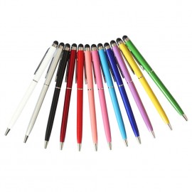 Etmakit 10Pcs Universal Capacitive Stylus Pen for Apple Anroids Phones Laptop PC Random Color NK-Shopping