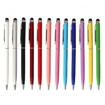 Etmakit 10Pcs Universal Capacitive Stylus Pen for Apple Anroids Phones Laptop PC Random Color NK-Shopping