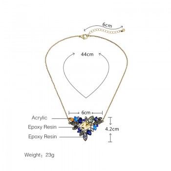 KISS ME Exquisite Rhinestone Pendant Necklace 2016 Wholesale Newest Fashion Thin Chain Collar Necklace Jewelry