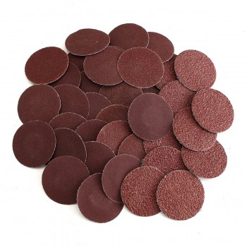 40+1 Mix 40/80/120/240 Grits 2 Roloc Type R Sanding Disc Abrasive Mandrel Lock Sanding Disc for General Polishing Sanding Pad