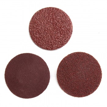 40+1 Mix 40/80/120/240 Grits 2 Roloc Type R Sanding Disc Abrasive Mandrel Lock Sanding Disc for General Polishing Sanding Pad