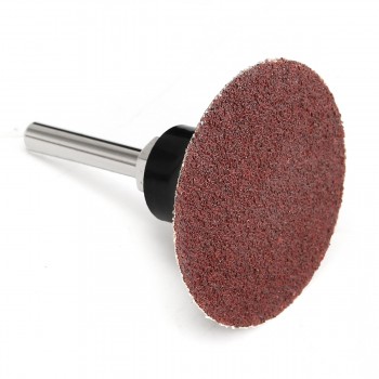 40+1 Mix 40/80/120/240 Grits 2 Roloc Type R Sanding Disc Abrasive Mandrel Lock Sanding Disc for General Polishing Sanding Pad