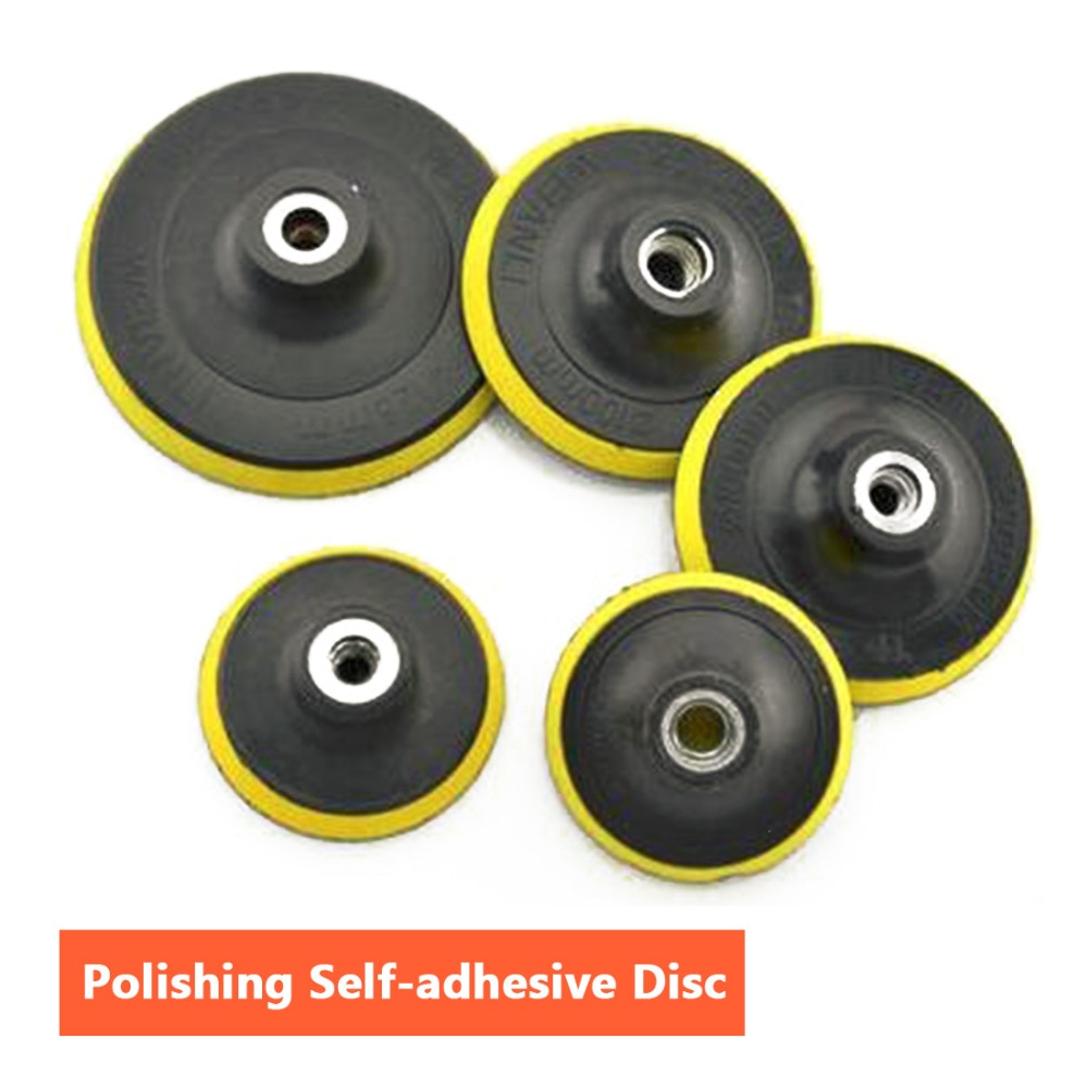 Car Polishing Tools Set 3/4/5/6/7  Inch Buffing Pad Kit Compound-Polishing-Auto Car Detail+Drill Adapter-M10