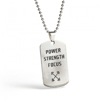Stainless Steel Mens Necklace Stainless Steel Pendant  Dog Tags Army Nameplate Mens Pendant cross Shaving blade Necklace for men