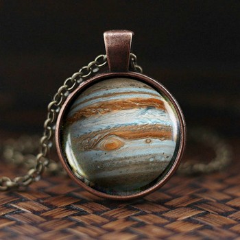 Nebula Necklace Galaxy Astronomy Pendant Solar System Jewelry Space Universe Necklace Milky Way Jewellery