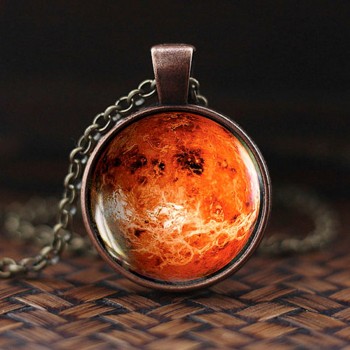 Nebula Necklace Galaxy Astronomy Pendant Solar System Jewelry Space Universe Necklace Milky Way Jewellery