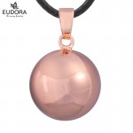 Rose Gold Jingle Bell Belly Necklace Harmony Bola Pendant Bijoux Maternity Ball Chime Musical Bell Pregnancy Ball Mexico Bola