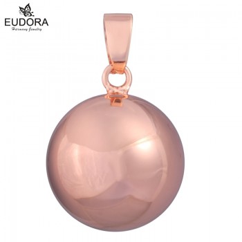 Rose Gold Jingle Bell Belly Necklace Harmony Bola Pendant Bijoux Maternity Ball Chime Musical Bell Pregnancy Ball Mexico Bola