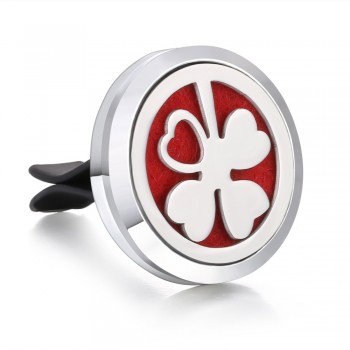 New Men Jewelry Essential Oil Diffuser Car Vent Clip Air Freshener 30mm Magnet Lockets Open Perfume Aromatherapy Pendants