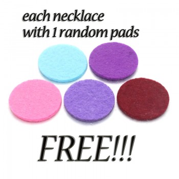 30mm Tree of Life Stainless Steel Car Air Freshener Perfume Essential Oil Diffuser Locket Random Send 1pcs Oil Pads as Gift 4579
