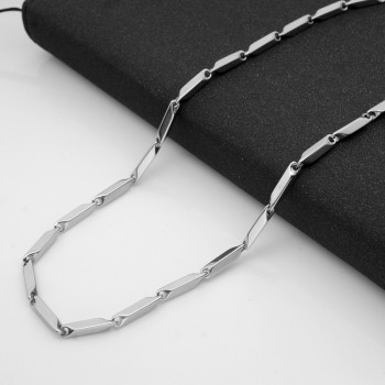 Stainless Steel Chain Men 316 Titanium Necklace Lobster Clasp Collier Homme Hombre Ketting Mannen Long Chain Diy Jewlery Making