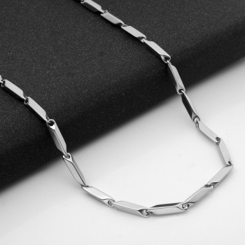 Stainless Steel Chain Men 316 Titanium Necklace Lobster Clasp Collier Homme Hombre Ketting Mannen Long Chain Diy Jewlery Making