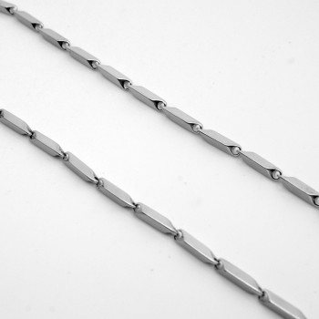 Stainless Steel Chain Men 316 Titanium Necklace Lobster Clasp Collier Homme Hombre Ketting Mannen Long Chain Diy Jewlery Making