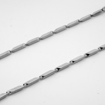 Stainless Steel Chain Men 316 Titanium Necklace Lobster Clasp Collier Homme Hombre Ketting Mannen Long Chain Diy Jewlery Making