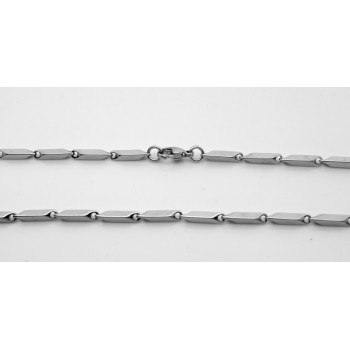 Stainless Steel Chain Men 316 Titanium Necklace Lobster Clasp Collier Homme Hombre Ketting Mannen Long Chain Diy Jewlery Making