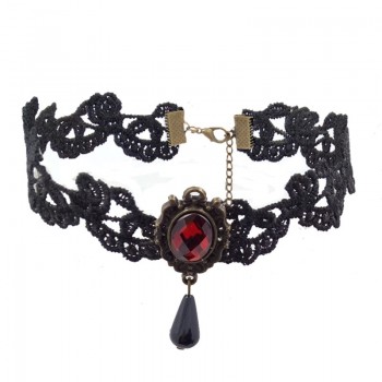 YiYaoFa Lace Choker Necklace Gothic Jewelry Cute Necklace amp; Pendant Women Accessories False Collar Fashion Party Jewlry GN-02