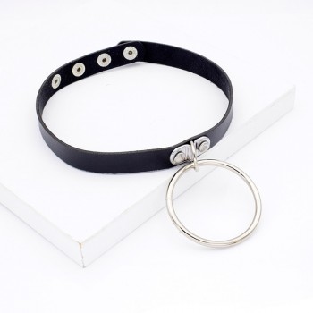 Hot Punk Harajuku Collar Choker Necklace Heart PU Leather Choker Punk Goth 100% Handmade Neck Jewelry