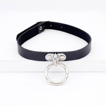 Hot Punk Harajuku Collar Choker Necklace Heart PU Leather Choker Punk Goth 100% Handmade Neck Jewelry