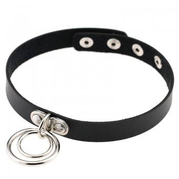 Hot Punk Harajuku Collar Choker Necklace Heart PU Leather Choker Punk Goth 100% Handmade Neck Jewelry