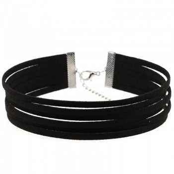 Hot Punk Harajuku Collar Choker Necklace Heart PU Leather Choker Punk Goth 100% Handmade Neck Jewelry