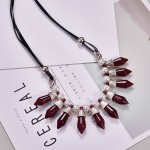 HC Fashion Acrylic Geometric Pendant amp; Necklace Women Party Choker Necklace Bohemian 2018 Charm Sweater Coat Choker Necklaces F