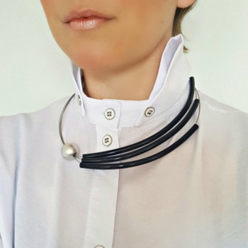 Simple Design Promotion Pearl Necklace Women Simulated Pearl Collar Necklace Lady Female Gift Hot Sale European Style