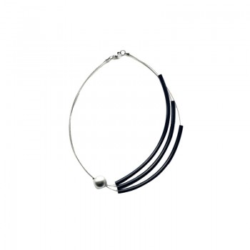 Simple Design Promotion Pearl Necklace Women Simulated Pearl Collar Necklace Lady Female Gift Hot Sale European Style