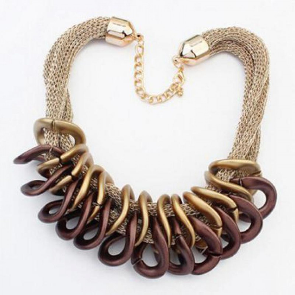 maxi necklace Fine jewelry collier statement necklace big femme women fashion choker brand Luxury chocker 2017 accessories