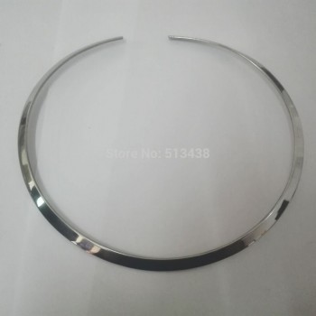 3mm/4mm/6mm wide  choose  Fashion Stainless Steel Choker Collar Open Cuff Necklace Chain Women Men Jewelry