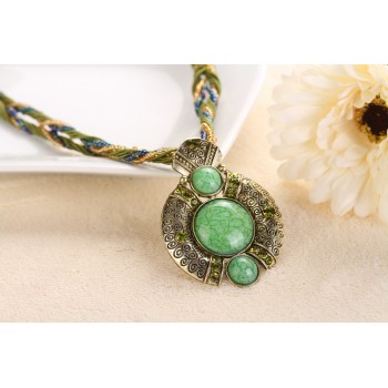 Ethnic Multi Color Long Chain Liberally Adjustable Necklace 2018 New Chic Exaggeration Woman Fashion Sweater Chain Necklace