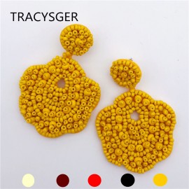 es50118 / TRACYSGER / handmade beads elegant  earrings