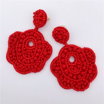 es50118 / TRACYSGER / handmade beads elegant  earrings