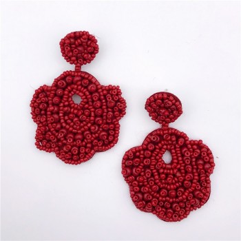 es50118 / TRACYSGER / handmade beads elegant  earrings