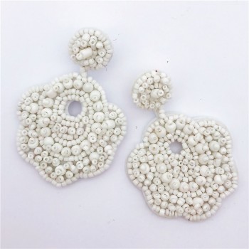 es50118 / TRACYSGER / handmade beads elegant  earrings