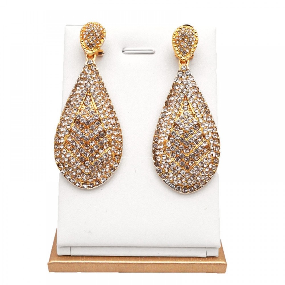 earrings gold jewelry party jewelry  women Earring pendant women Clip Earrings