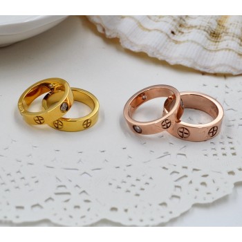 Lovers rings titanium wedding ring Carter Cross rings fashion jewelry best friends High-quality Promotion wholesale G0123