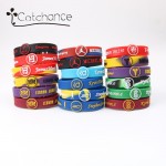 1PC Signature Sports Silicone Bracelets Jordan James Kobe Curry Irving Adjustable Bangles for Basketball Fans Adults Kids Gifts